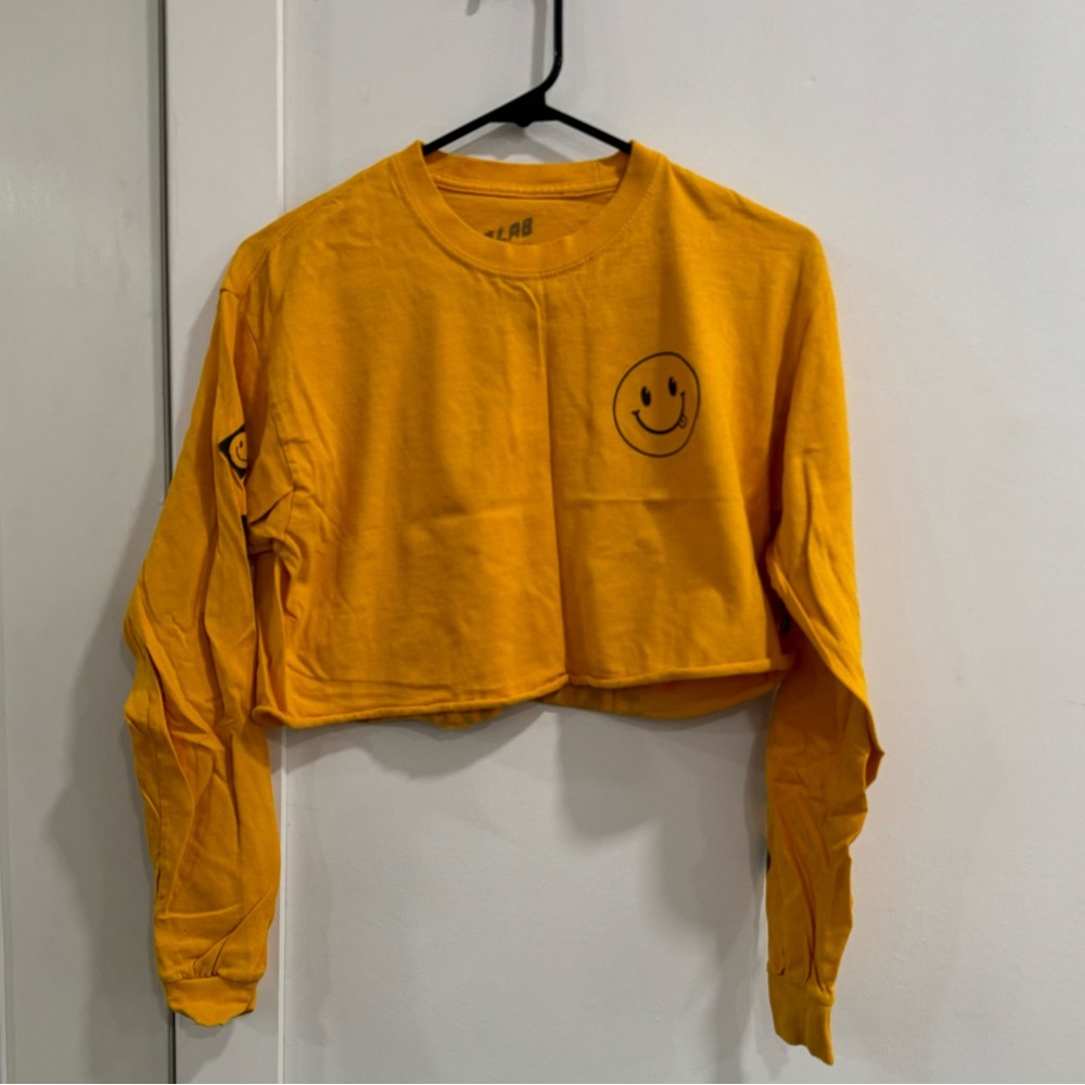 Have a nice day Zumiez cropped long sleeve